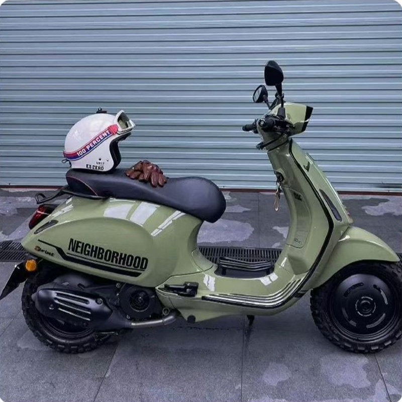 Model Kit Vespa - Rakitan Pedal Sepeda Motor, Pijakan Kaki