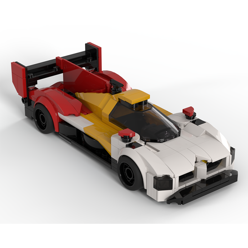 Model Kit Engine - MOC V8 Engine Supercar Building Blocks