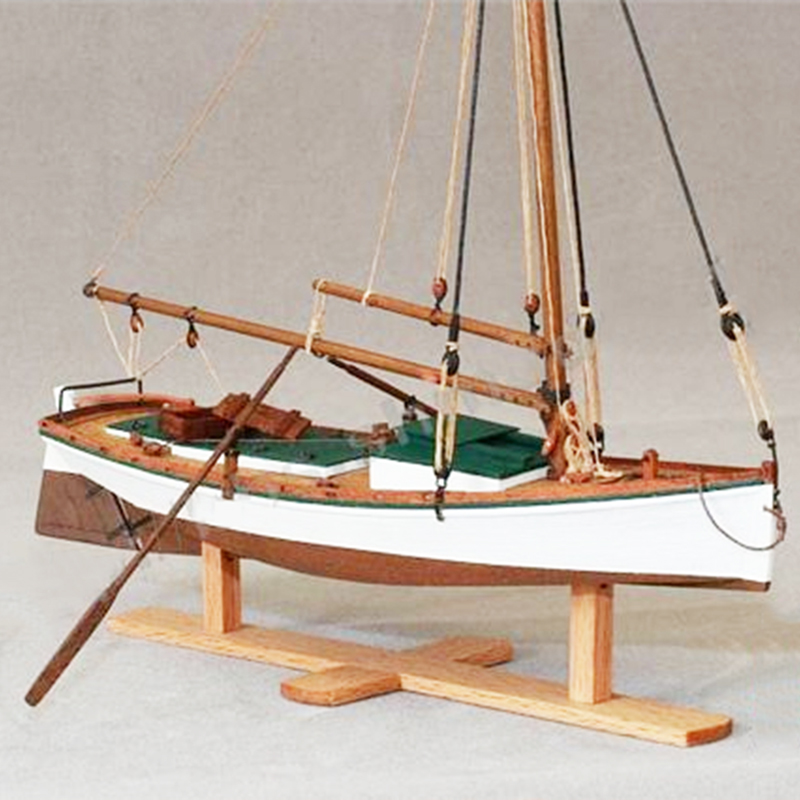1/35 FLATTLE Model perahu kayu - Model Kit Yacht ulasan dan harga