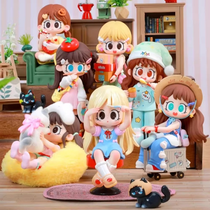 Figur Blind Box Seri Daily Tim - Model Kit Anime Girl ulasan dan harga