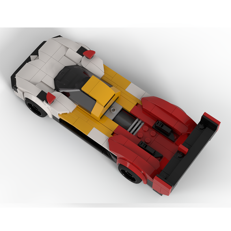 MOC V8 Engine Supercar Buildin - Model Kit Engine ulasan dan harga